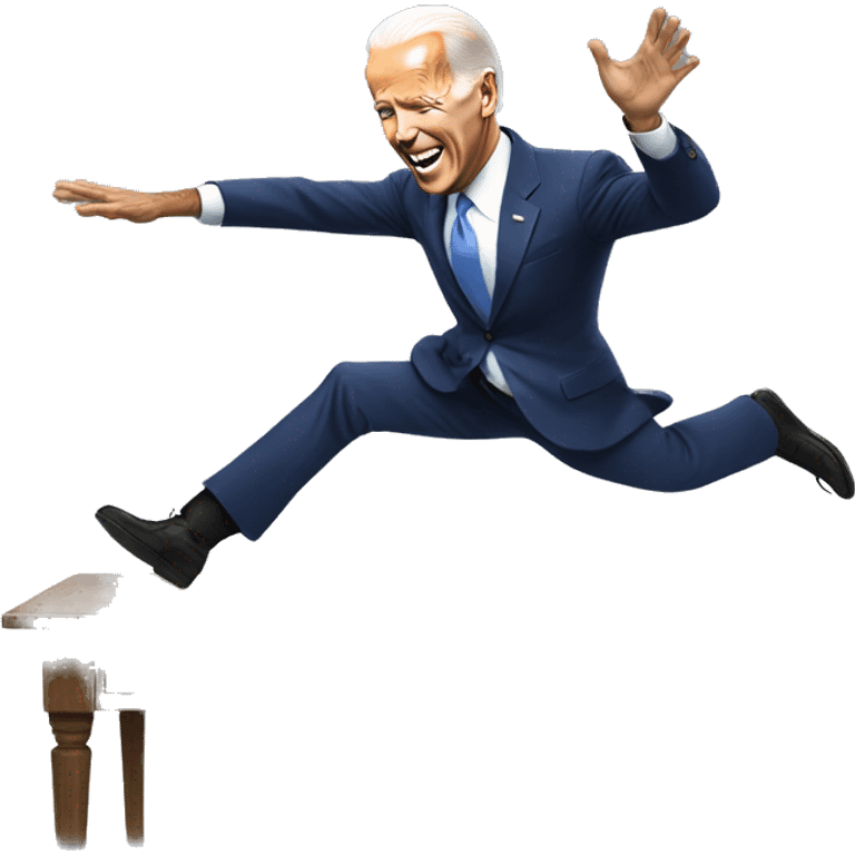 biden flipping table emoji