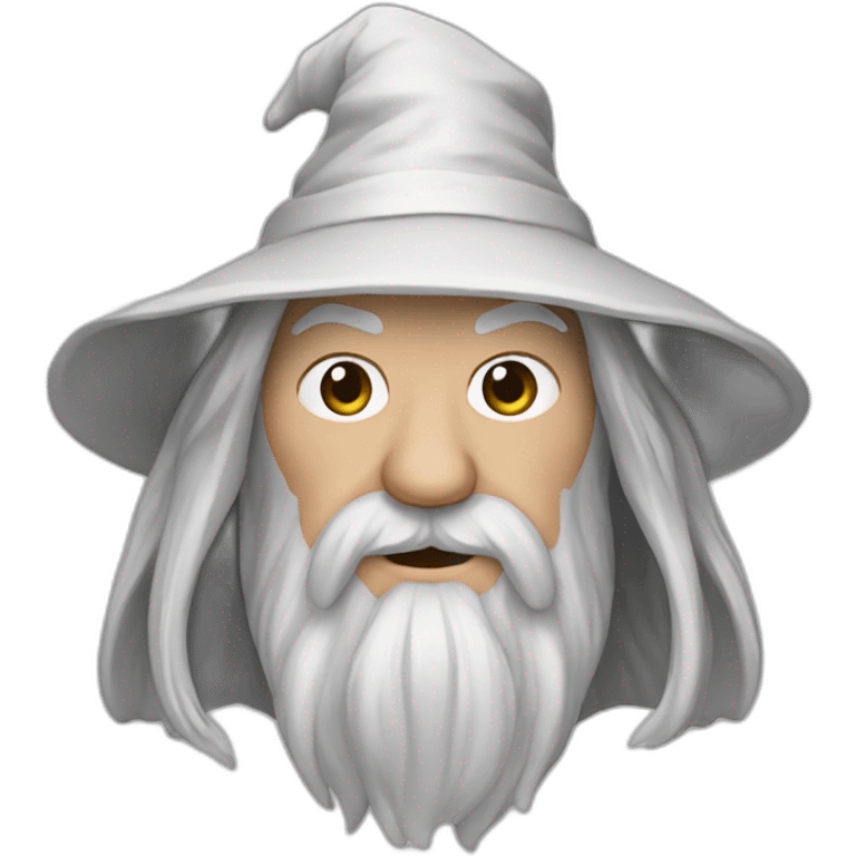 Gandalf the white emoji