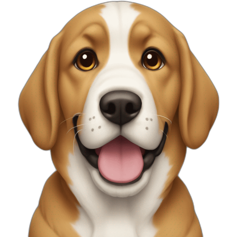 バカそうな犬 emoji