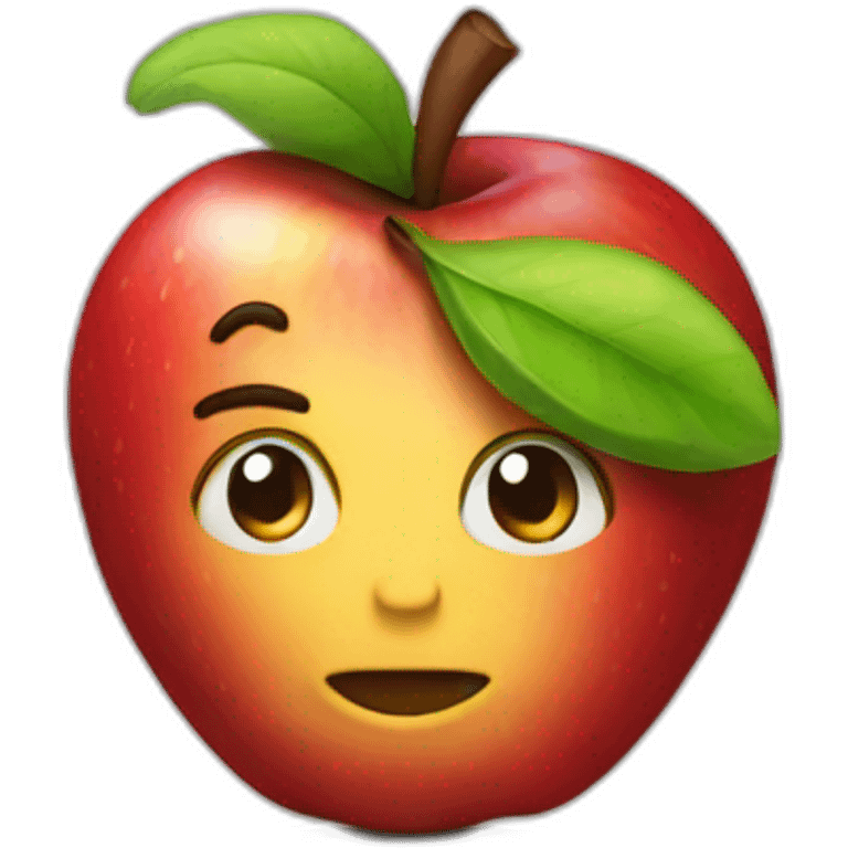 Edge-apple emoji