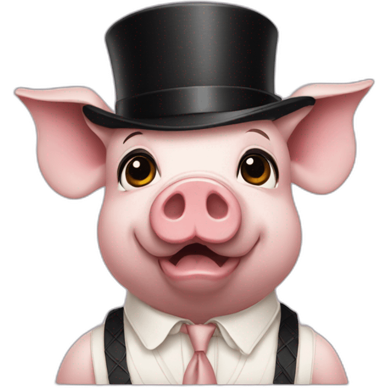 pig the great gatsby emoji