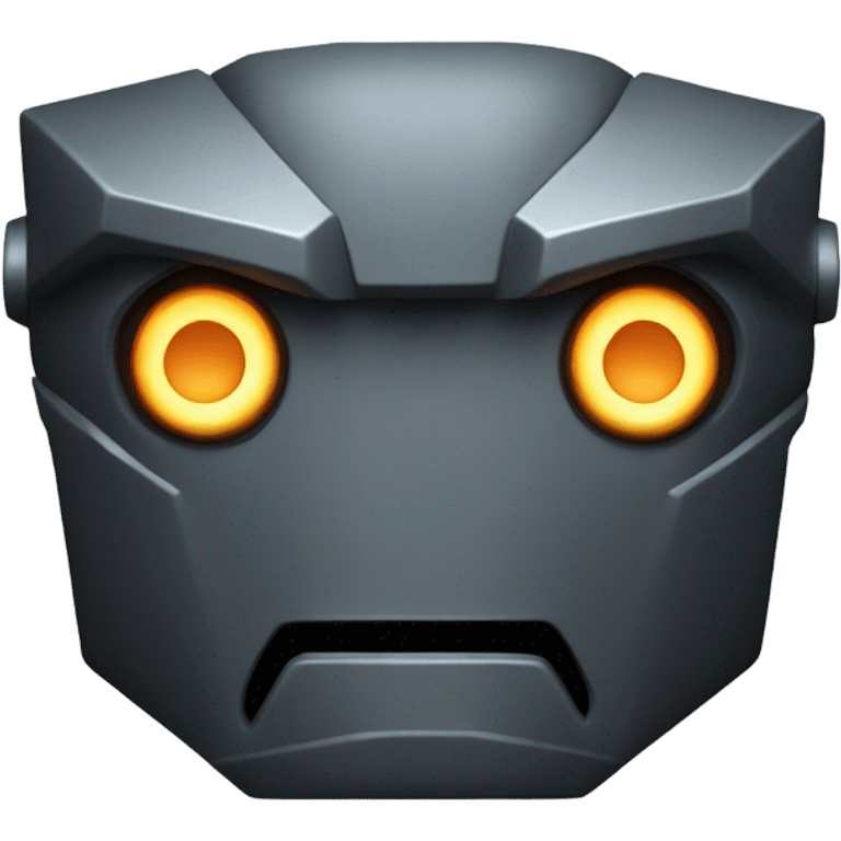 dark iron furnace robot head emoji