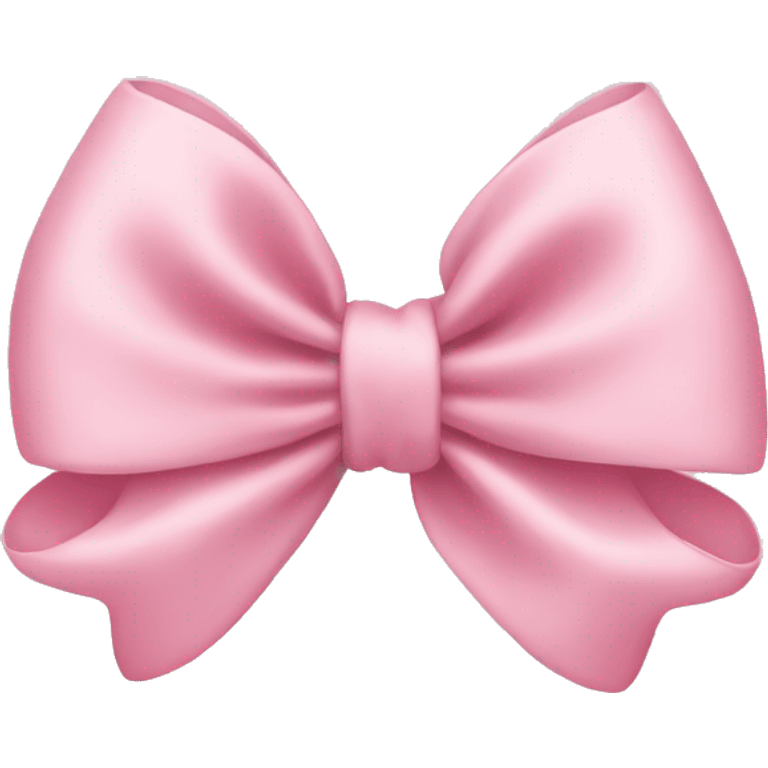 Light pink bow emoji