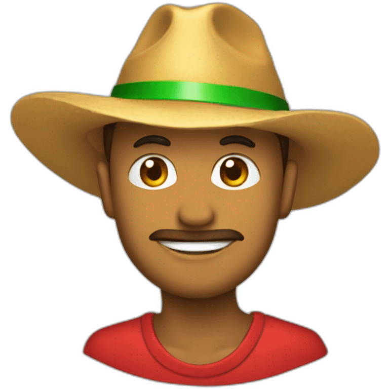 perrp con sombrero de navidad emoji