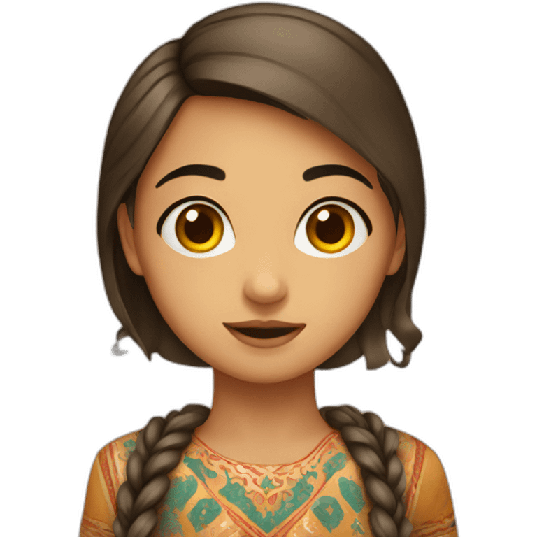 azerbaijani girl emoji