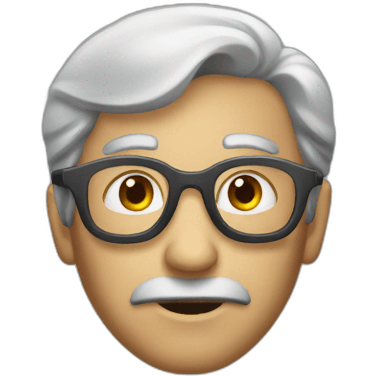 gray hair spy emoji