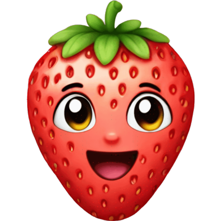 cute strawberry  emoji