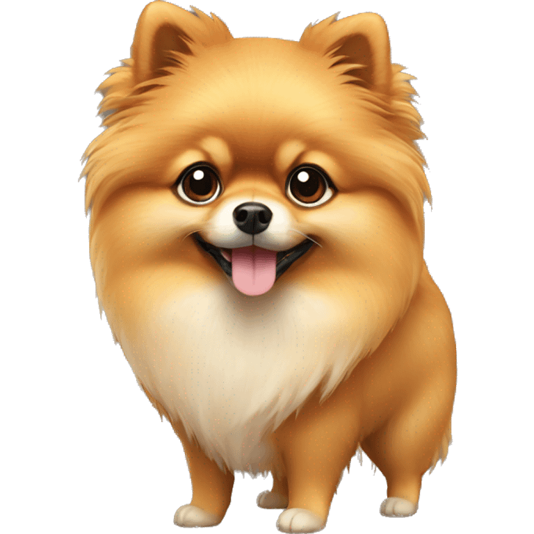 pomeranian dog emoji