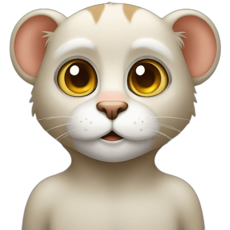 Cat monkey emoji