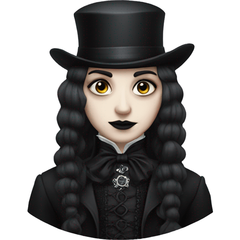 goth Victorian  emoji