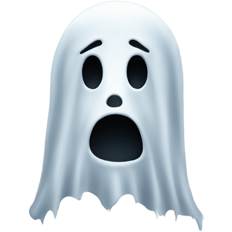 Ghost face emoji