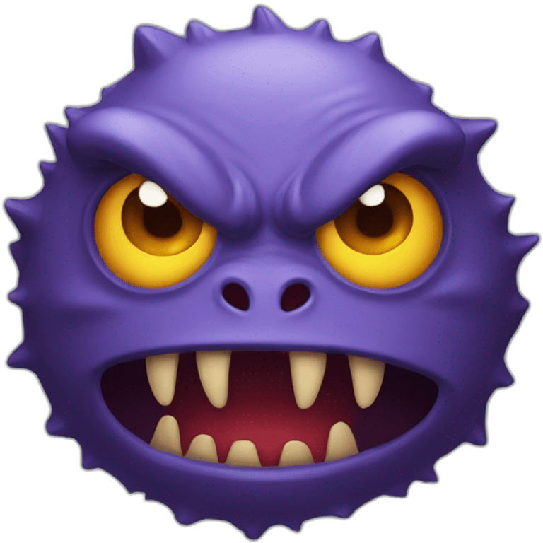 Monstre qui fait peur emoji