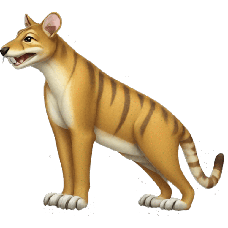 tasmanian tiger emoji