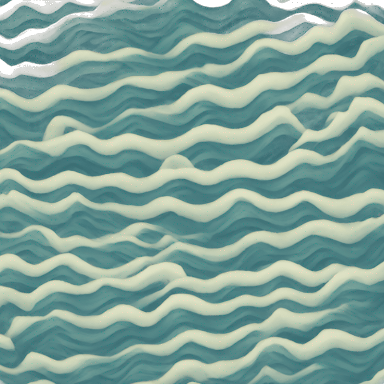 Ocean wave emoji