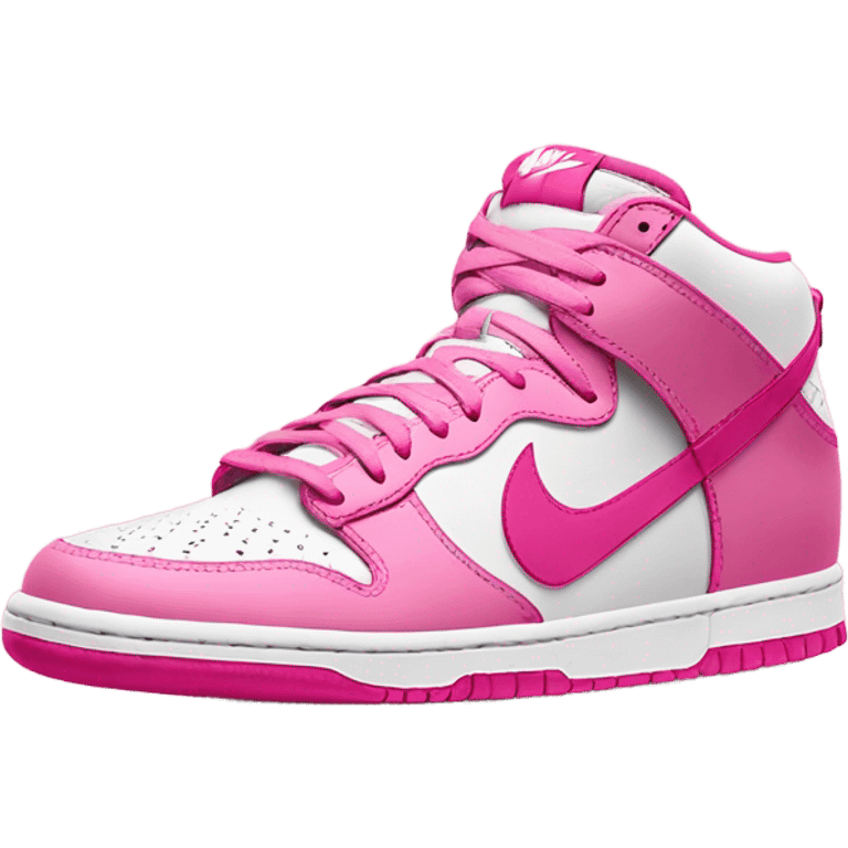 triple pink dunks emoji