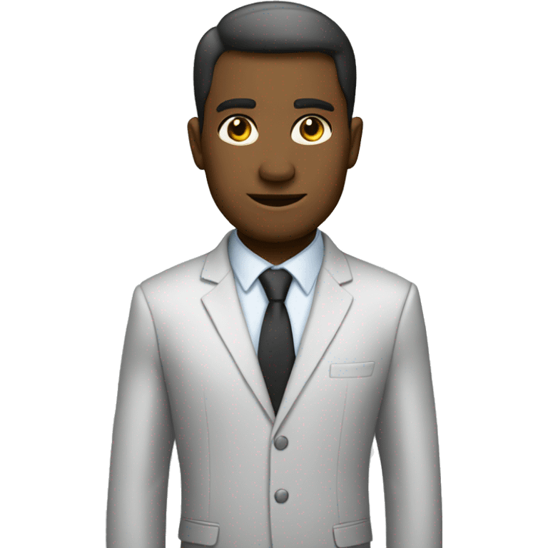 Standing on business  emoji