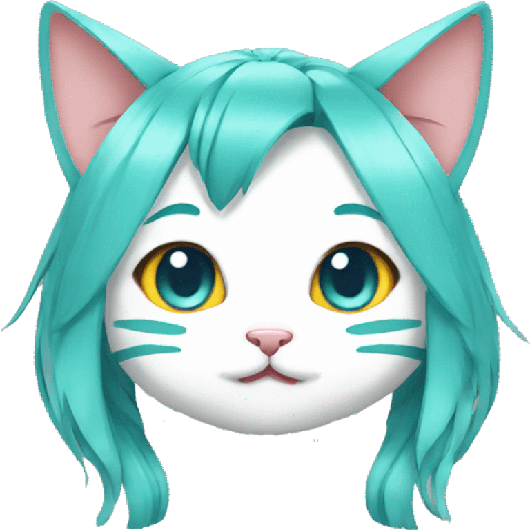 cat miku emoji