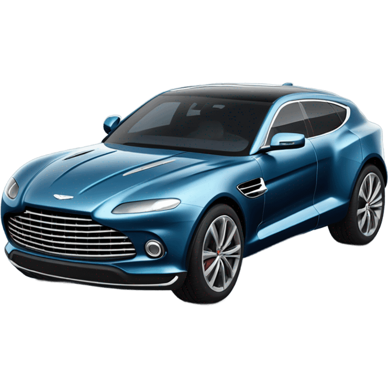 Blue Aston Martin Dbx 707 emoji