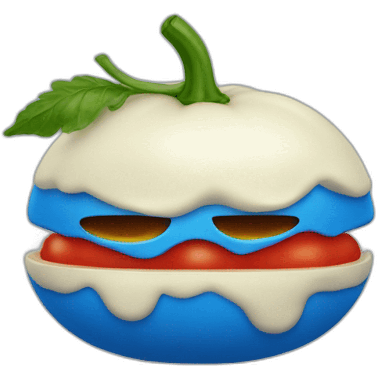 Tomate bleue emoji