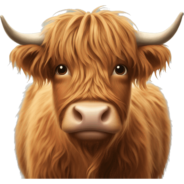 highland cow emoji