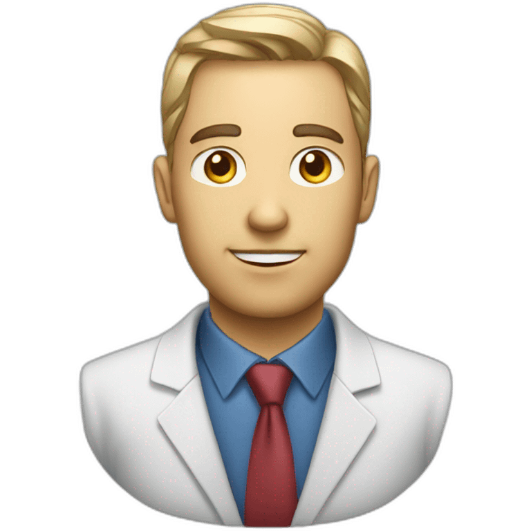 Finance Officer man face emoji