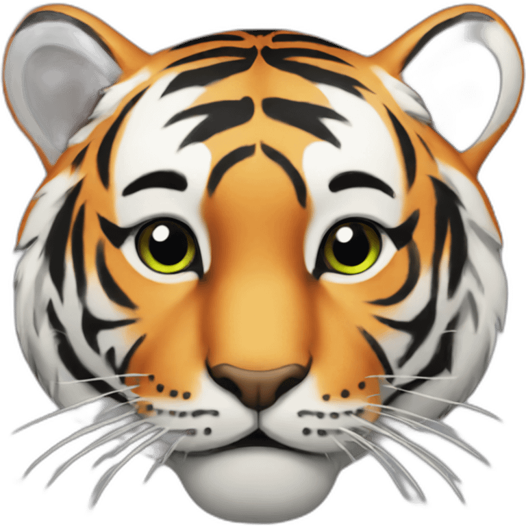 tiger in sapce emoji