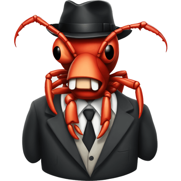 Mobster lobster  emoji