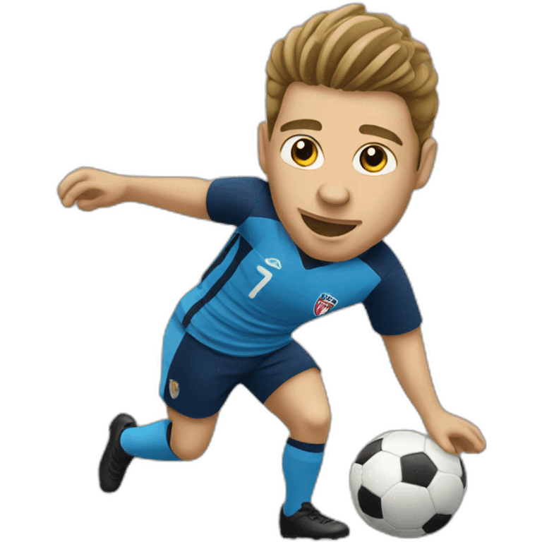 Runt footballer emoji