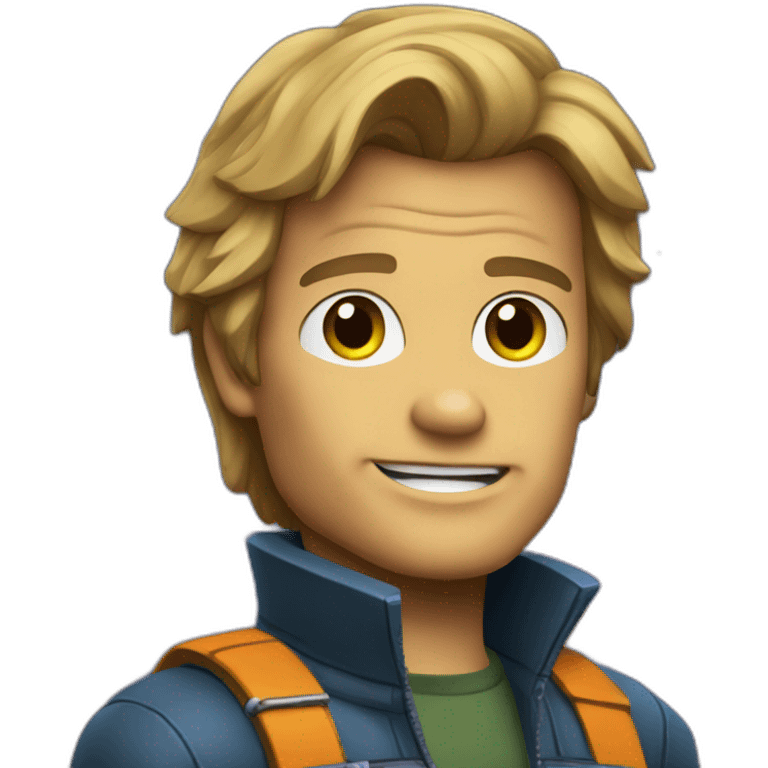 Macgyver in space emoji