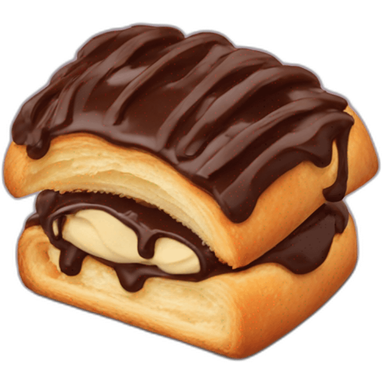 chocoloate danish pastry emoji