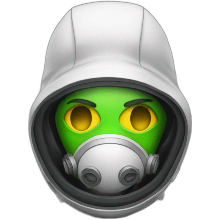 a person in a toxic suit emoji