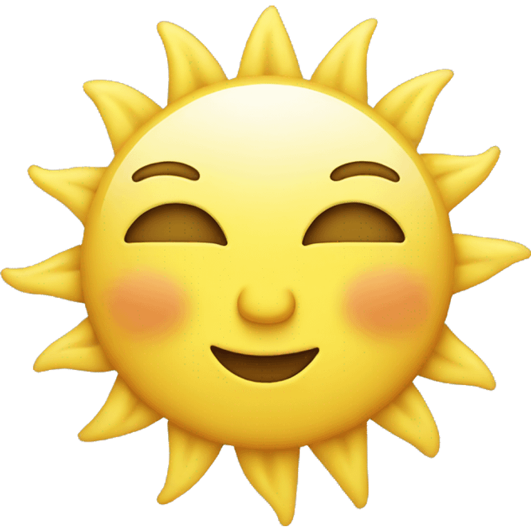 Sunshine emoji