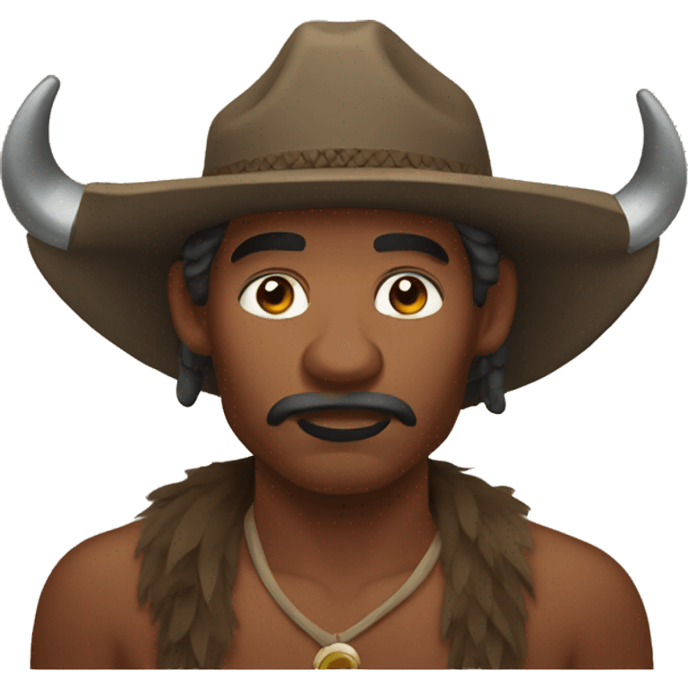 Buffalo man emoji