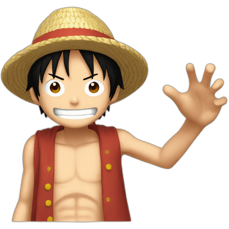 Luffy emoji