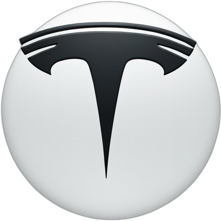 Tesla logo emoji