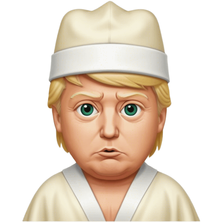 Donald Trump wears circumcision outfit emoji