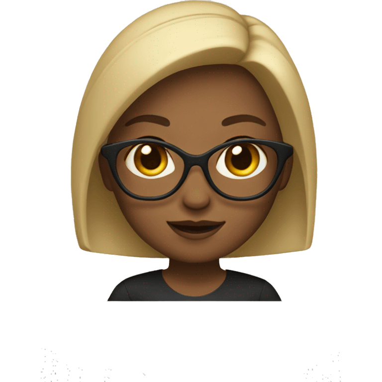 memoji female with laptop emoji