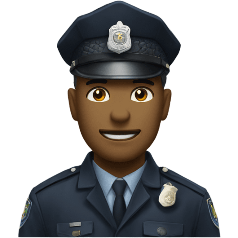 Policeman eita alligator head emoji