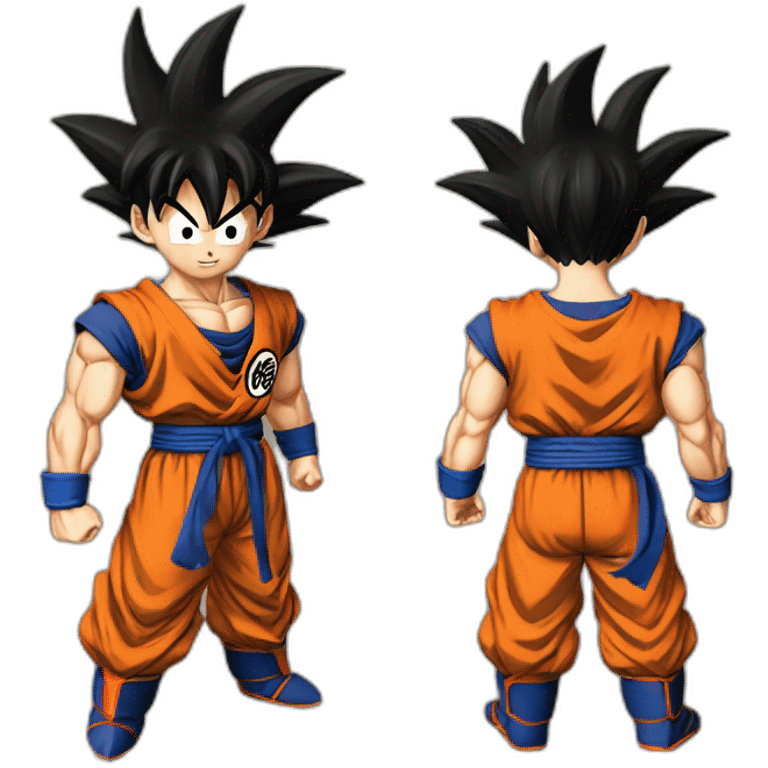 Dragon ball goku emoji