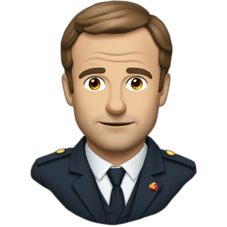 Macron qui dort emoji