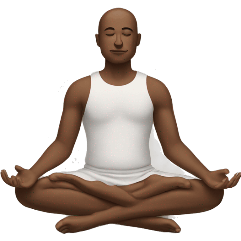 Meditation emoji