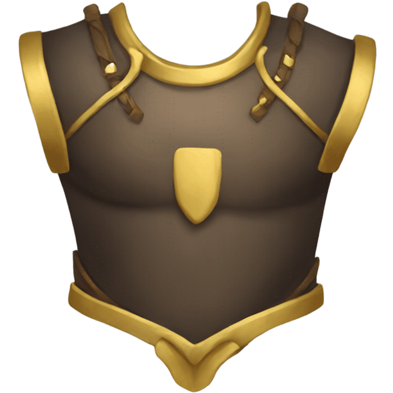 chestplate made of bronze emoji