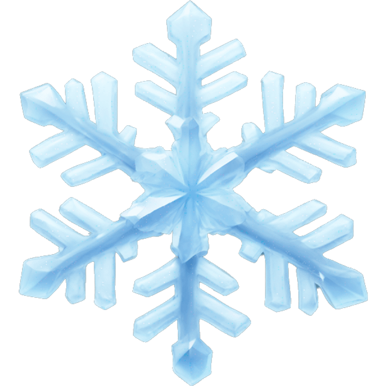 crystal snowflake emoji