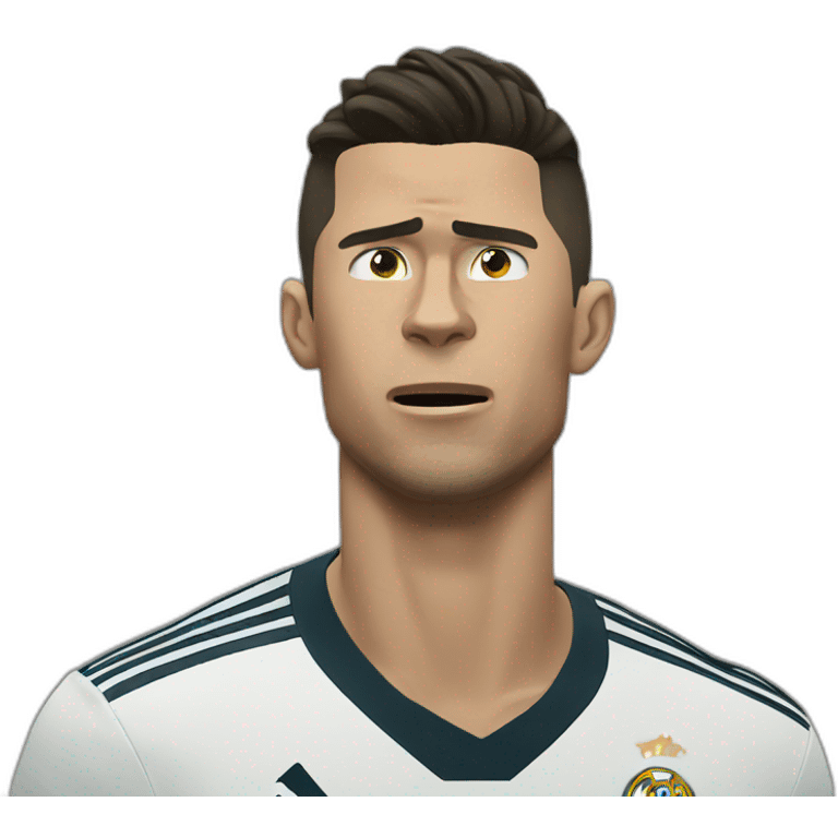 Cr7 crying emoji