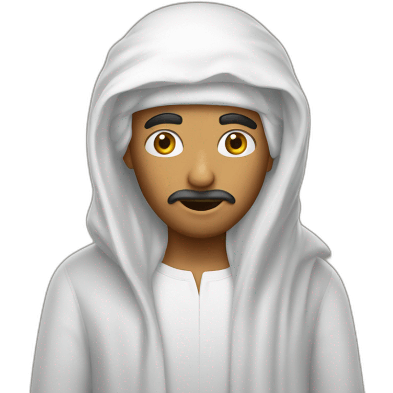 Un arabe qui mange des bonbons  emoji