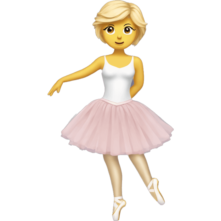 donald trump with balerina clothes emoji