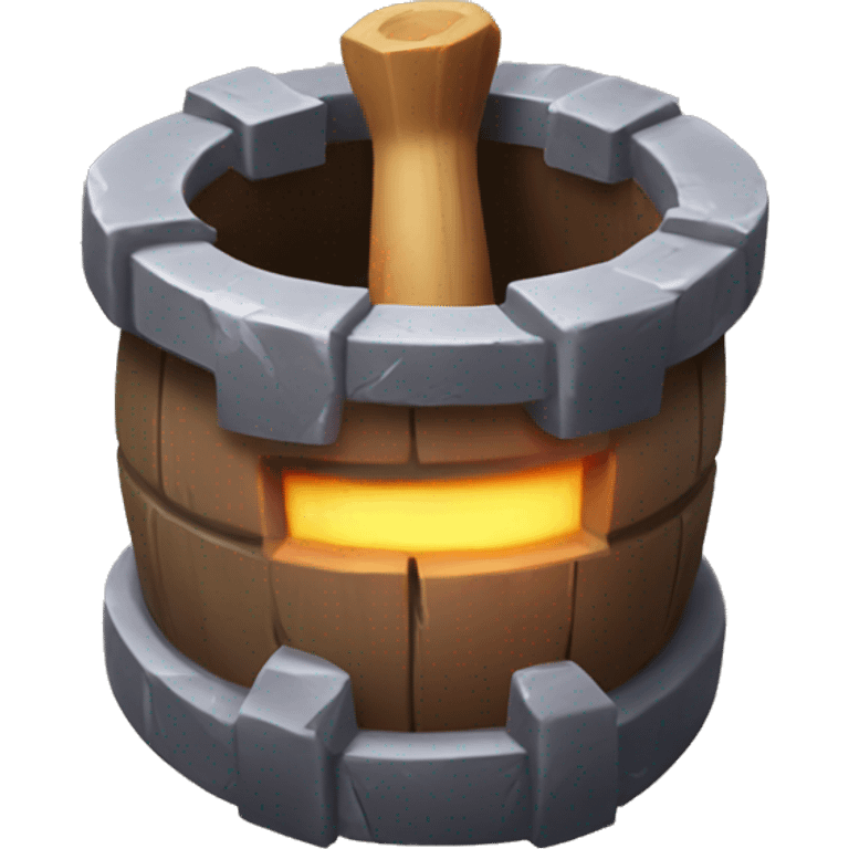 mortar from clash royale  emoji