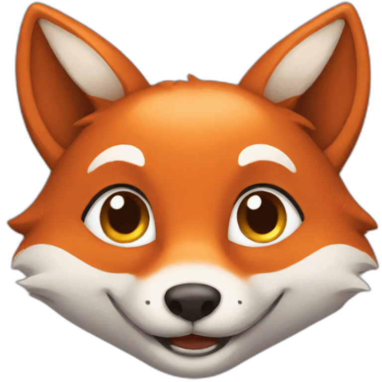 smiling fox emoji