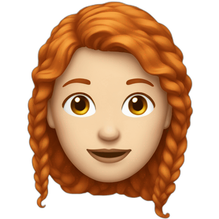 redhead-bearded-woman emoji