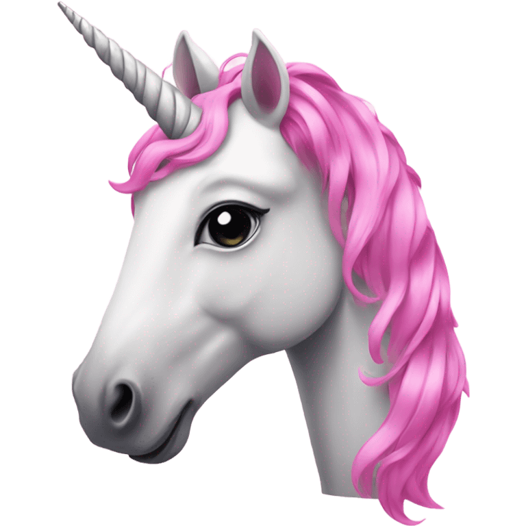 unicorn waring pink headphones emoji